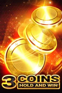 3 coins game logo